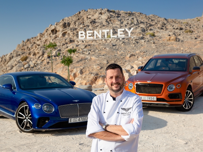 Bentley تبتكر مفهوماً مميّزاً للضيافة ... أعلى مطعم فاخر في المنطقة العربية على قمّة جبل جيس